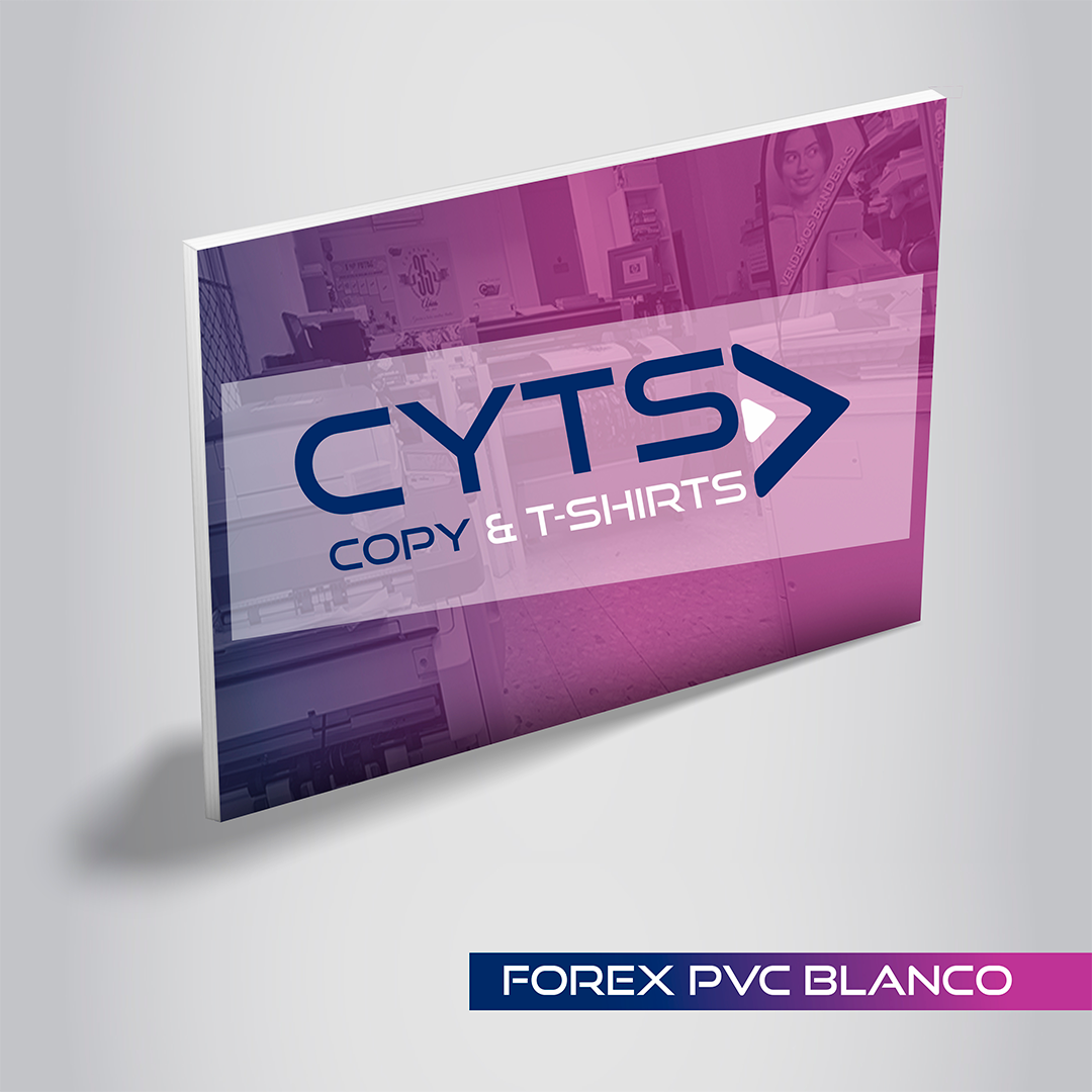 Forex PVC Blanco