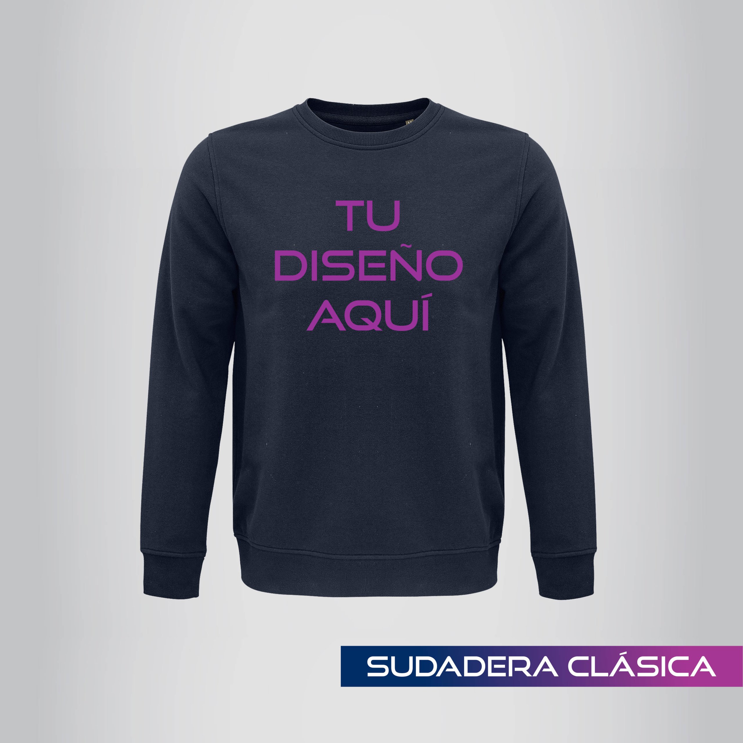 Sudadera personalizable.