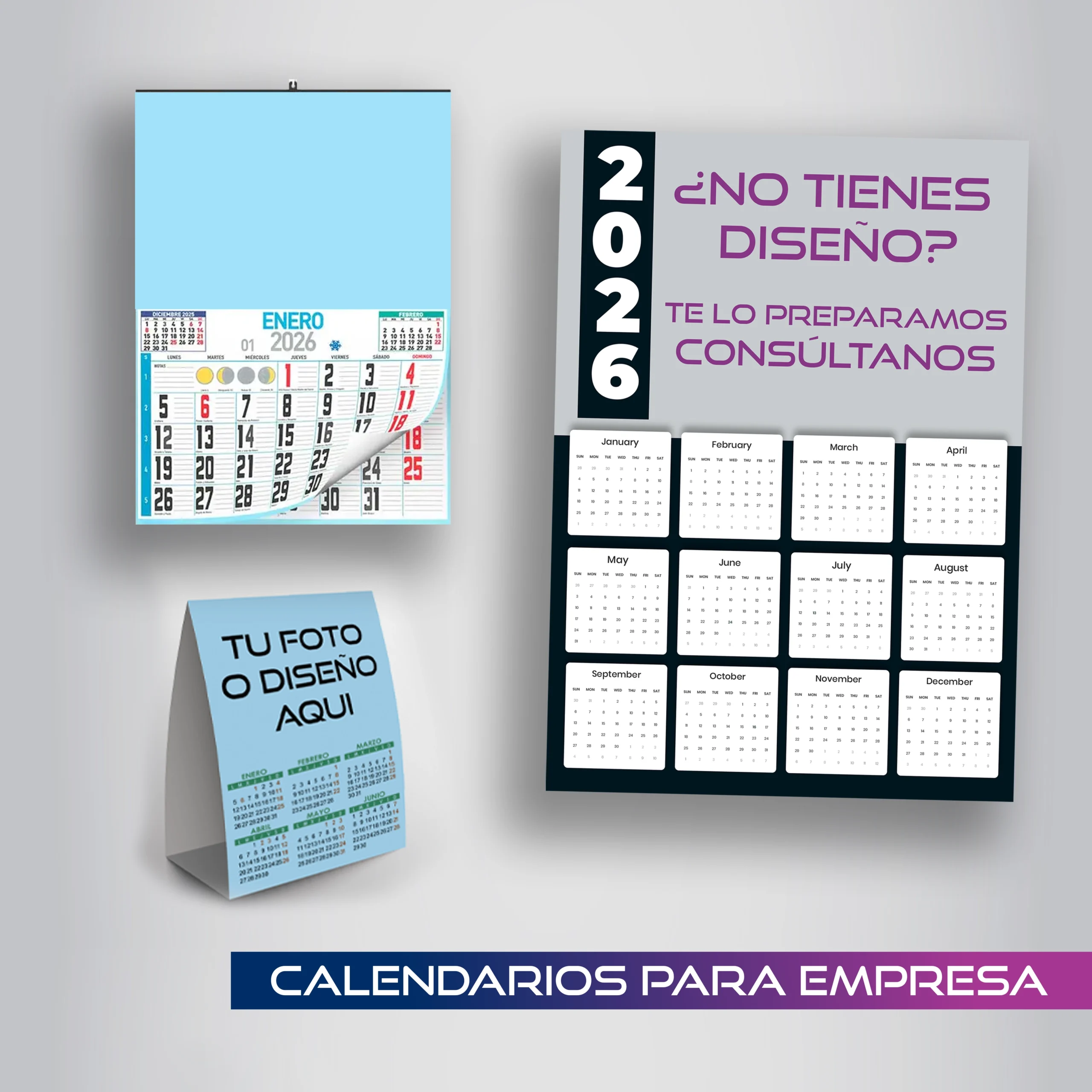 Calendarios para empresa