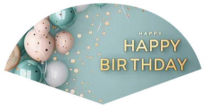 Abanico de cartón personalizado con impresión corporativa