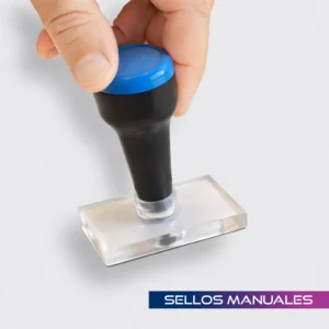 Sellos de caucho manuales